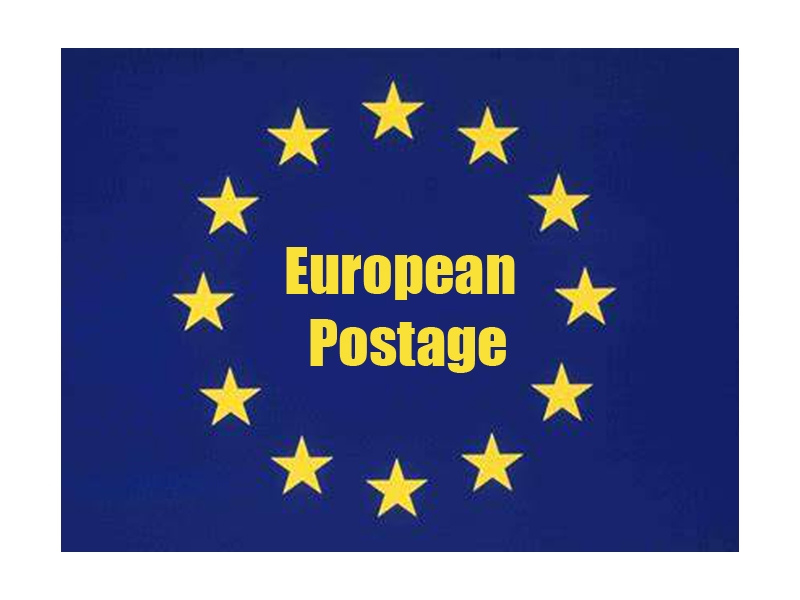 European postage costs