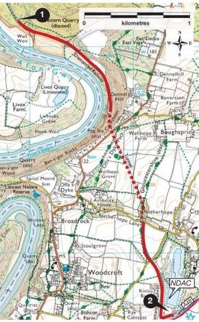 Wye Valley Railway Map Wye Valley Greenway - A New Family Trail
